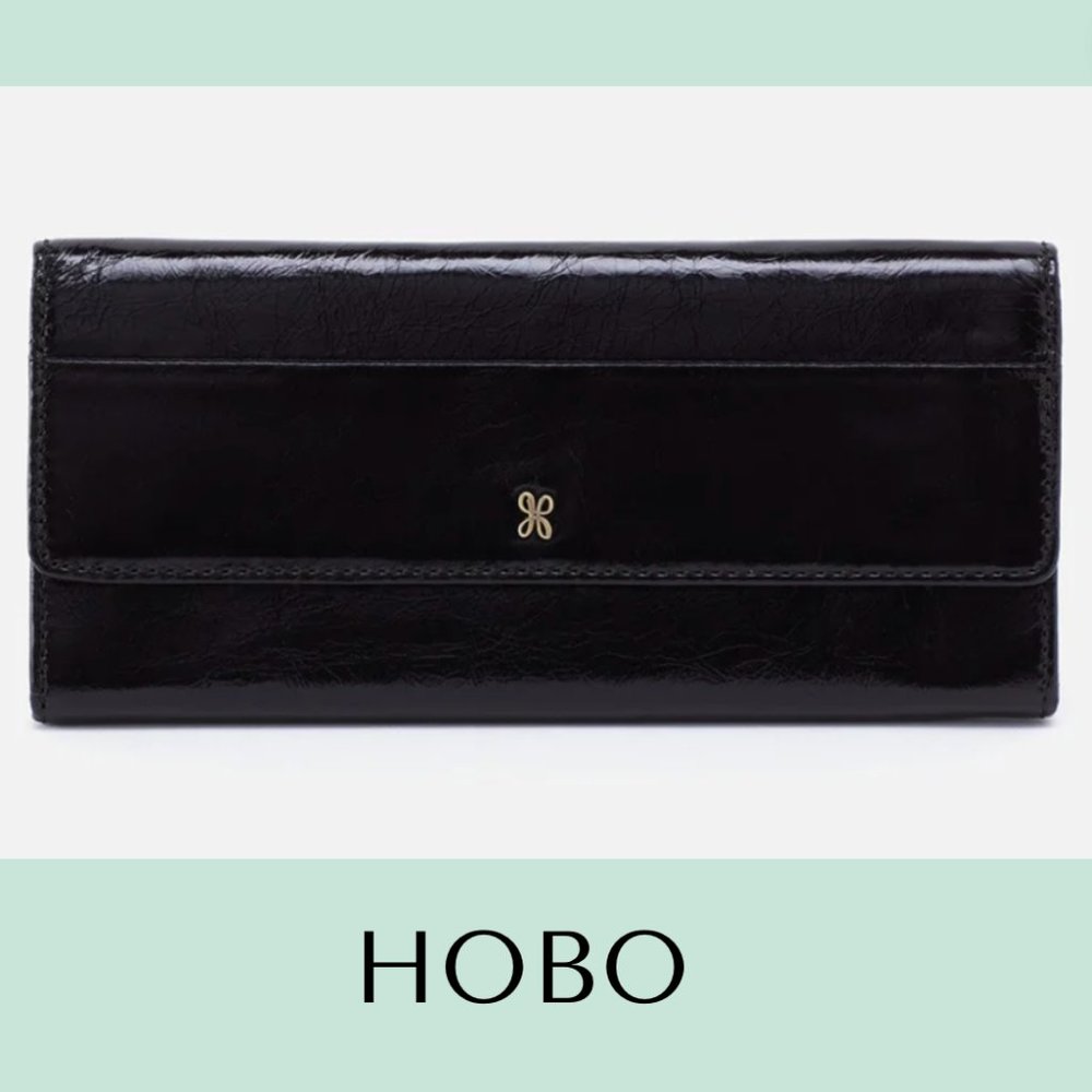 NWOT Hobo Jill Continental Trifold Leather Wallet